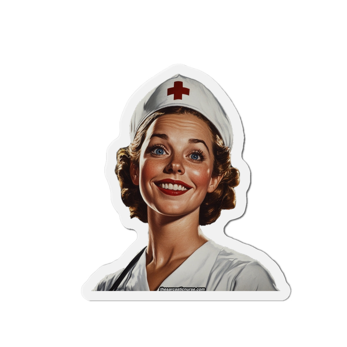 Nurse Sunshine, Nothing Can Bring Her Down Magnet