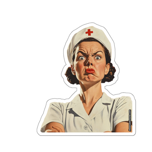 Meet Nurse Judgment Sticker